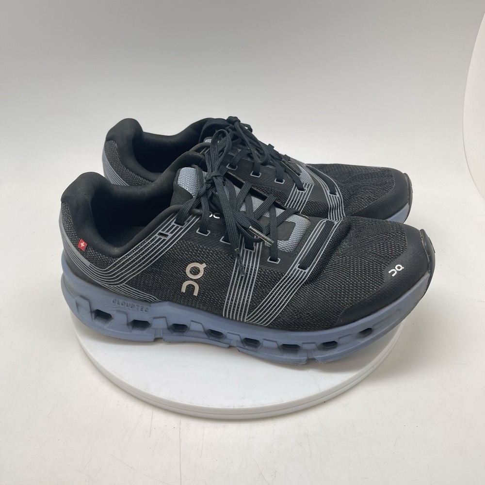 On Cloudgo Sneakers Mens 9.5 55.98395 Black Blue Running Athletic Gym Shoes
